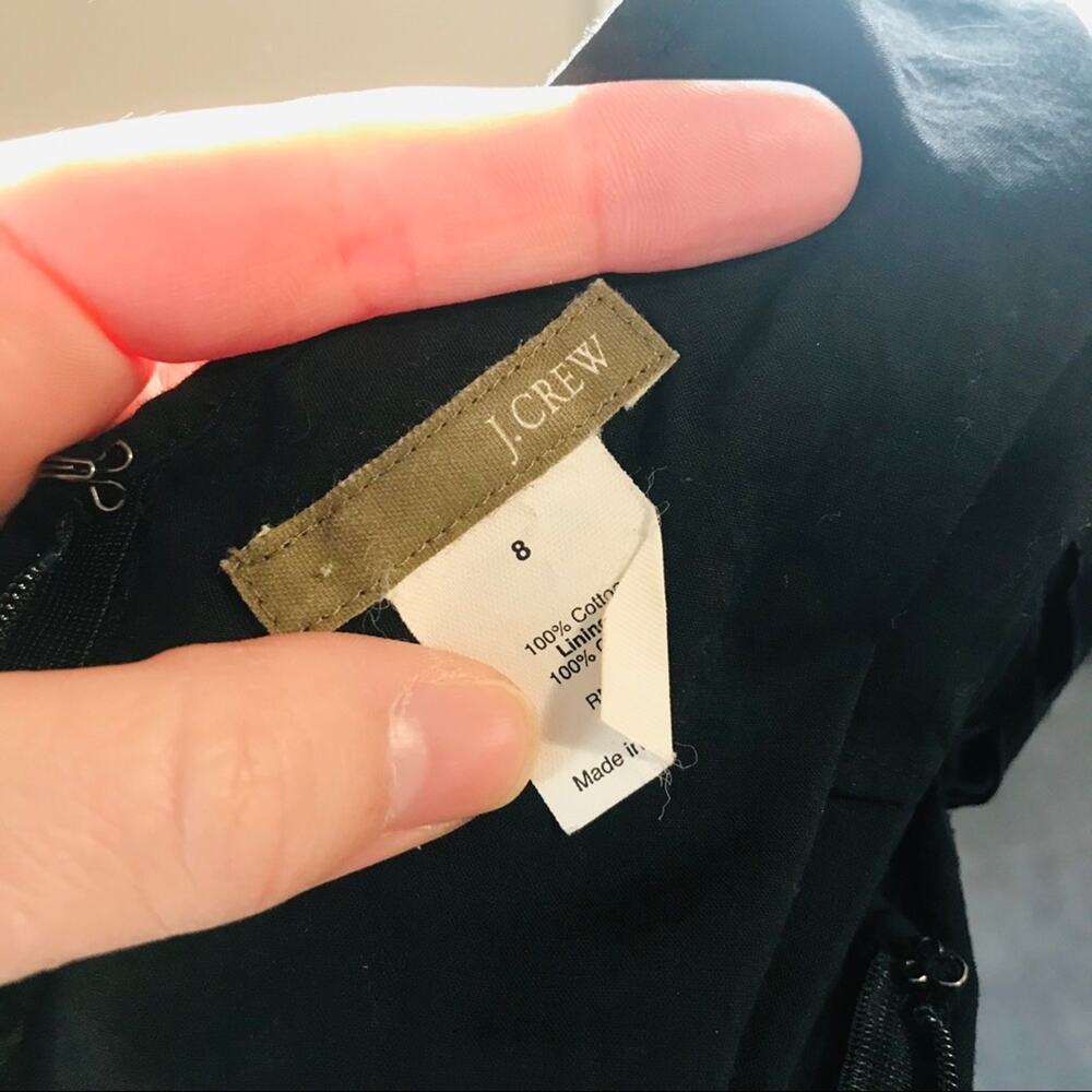 J Crew Black Laser Cut Dress - Picture 5 of 5